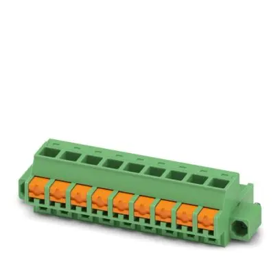 Produktfoto 1 von Phoenix Contact FKCOR Steckbarer Klemmenblock Steckverbinder 9-Kontakte 5.08mm-Raster Gerade