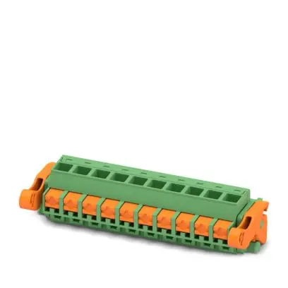 Produktfoto 1 von Phoenix Contact 5/..-STF-LR, DFK-MSTB 2 Steckbarer Klemmenblock Steckverbinder 10-Kontakte 5.08mm-Raster Gerade