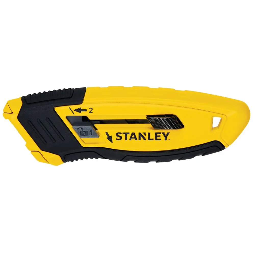 Produktfoto 1 von Stanley Kompaktes Universalmesser mit einziehbarer Klinge, Einziehbar, Taschenmesser 135 mm Einziehbar
