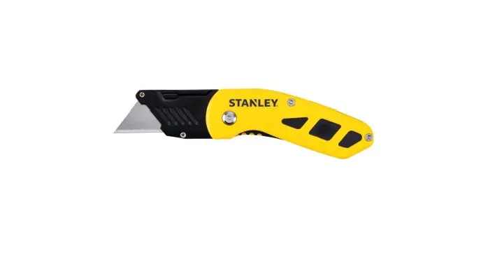 Produktfoto 1 von Stanley Klappbares Universalmesser mit feststehender Klinge, Einziehbar, Taschenmesser 140 mm
