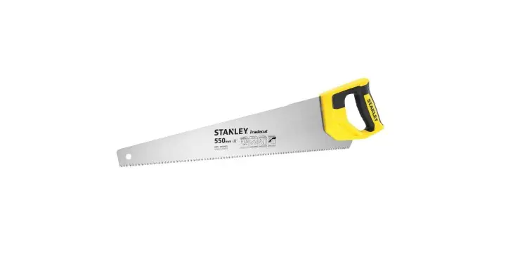 Produktfoto 1 von Stanley 550 mm Klinge Handsäge aus Stahl, 8 Zähne/Zoll