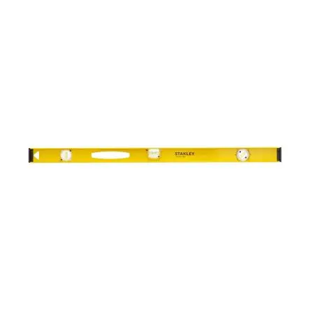 Produktfoto 1 von Stanley Wasserwaage, Typ I-Beam, 100 cm, Rahmen Aluminium, 3 Libelle/n Wasserdicht/Wasserbeständig, ±1.5 %