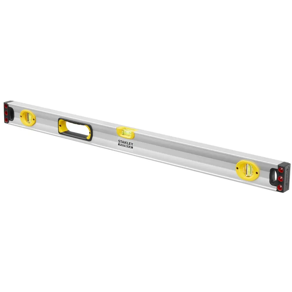 Produktfoto 1 von Stanley Wasserwaage, Typ Box-Nivellierung, 90 cm Kalibriert, Rahmen Aluminium, 3 Libelle/n Wasserdicht/Wasserbeständig