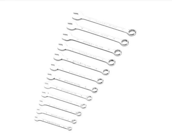 Produktfoto 1 von Stanley Schraubenschlüsselsatz Ring-/Gabelschlüssel CrV-Stahl, 12-teilig 18, 9, 8, 14, 15, 16, 13, 17, 12, 19, 11, 10