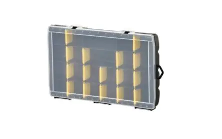 Produktfoto 1 von Stanley Polypropylen Aufbewahrungsbox Scharnier, Klar 35.7 cm x 4.8cm x 35.5 cm