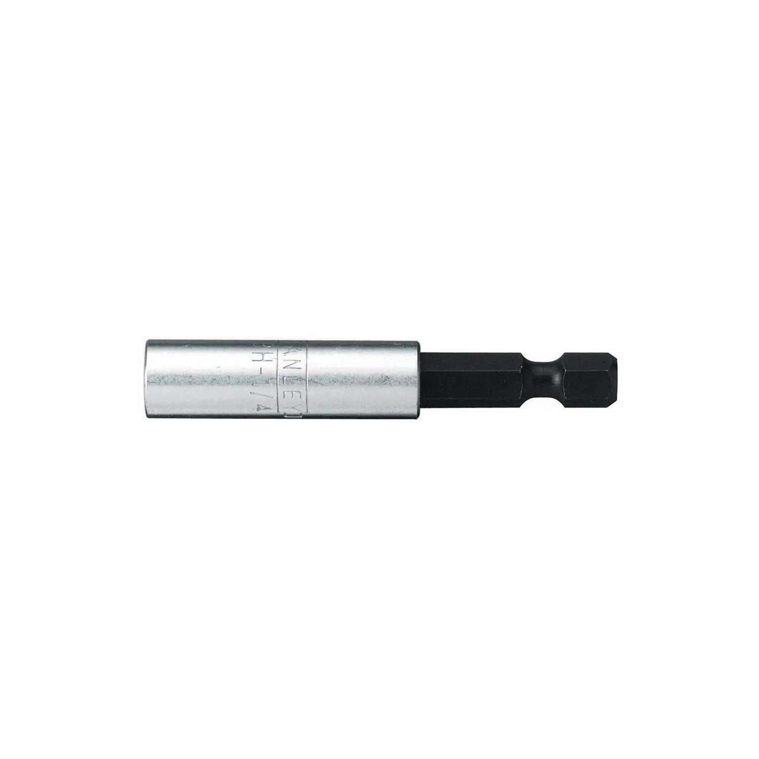 Produktfoto 1 von Stanley 1/4 in 60 mm Sechskant Bithalter, Sechskant Stahl, 60 mm