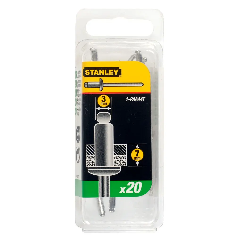 Produktfoto 1 von Stanley Aluminium Aluminium-Niete, 1/4 in 3 mm