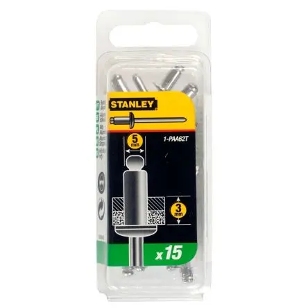 Produktfoto 1 von Stanley Aluminium Niet, 1/4 in 5 mm