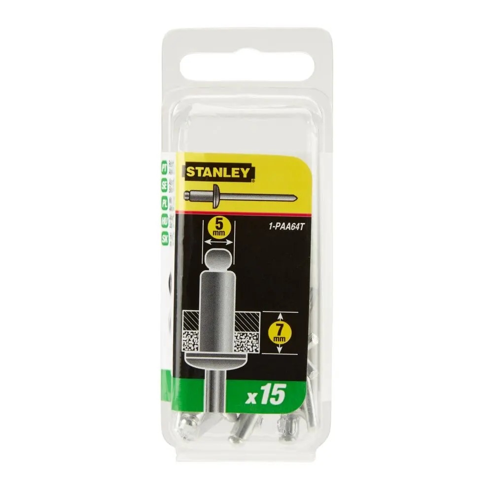 Produktfoto 1 von Stanley Aluminium Aluminium-Niete, 1/4 in 5 mm