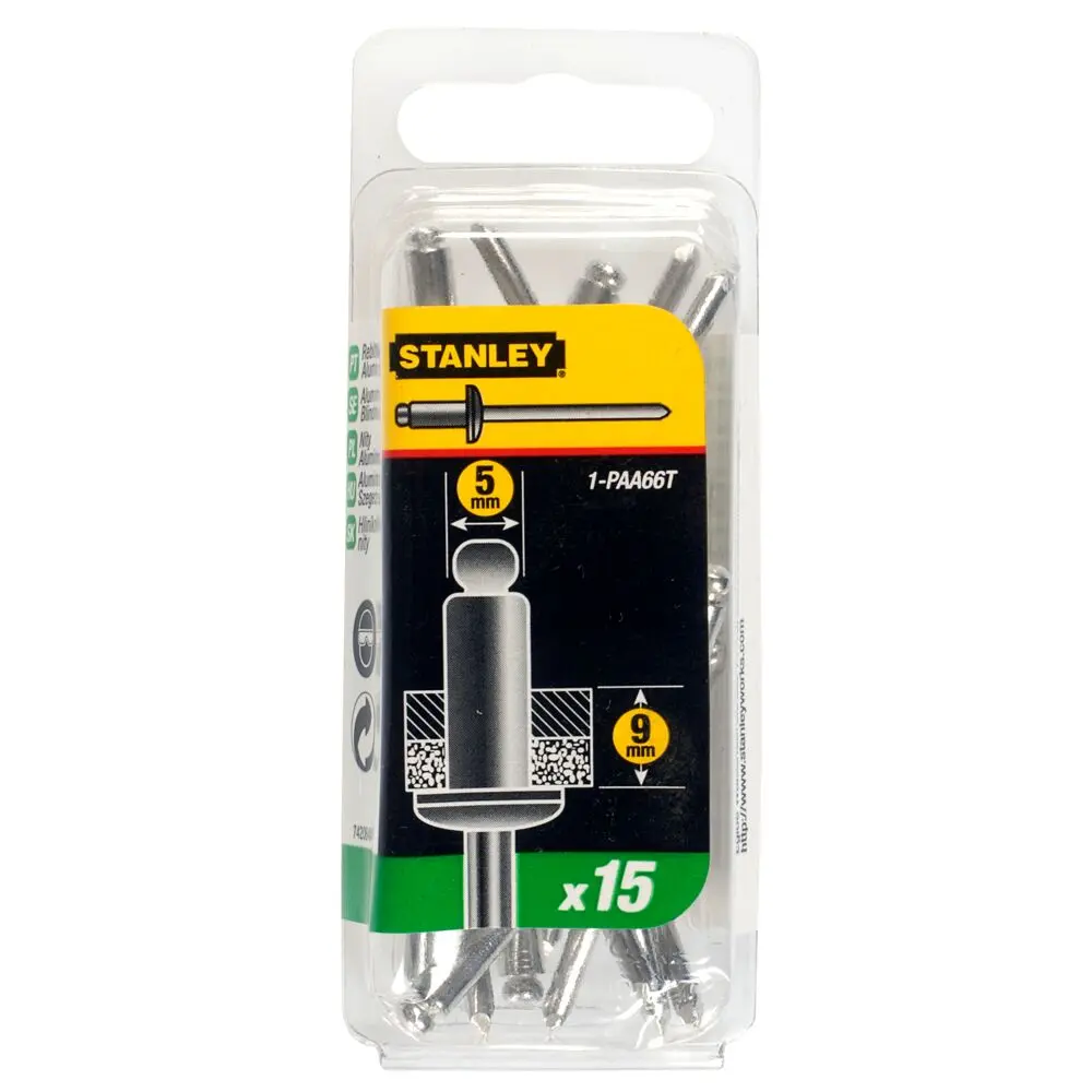Produktfoto 1 von Stanley Aluminium Aluminium-Niete, 1/4 in 5 mm