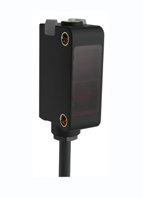Produktfoto 1 von RS PRO Vierkant Optischer Sensor, Hintergrundunterdrückung, Bereich 0,2 → 5 cm, PNP Ausgang, Anschlusskabel