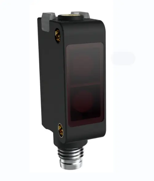 Produktfoto 1 von RS PRO Vierkant Optischer Sensor, Hintergrundunterdrückung, Bereich 0,2 → 5 cm, NPN Ausgang, 4-poliger Stecker