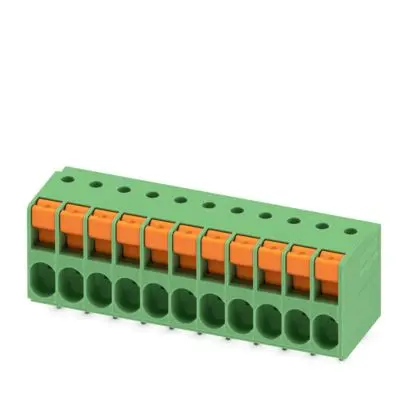 Produktfoto 1 von Phoenix Contact TDPT Printklemme, Wellenlöten, 11-polig / 1-reihig, Raster 5.08mm