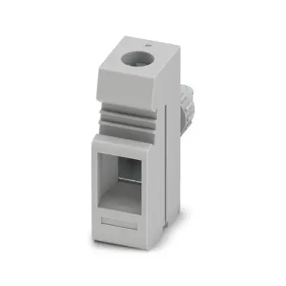 Produktfoto 1 von Phoenix Contact VDFK Anschlussklemmenstecker für Panel mit Durchkontaktierung 0°, 2-polig / 1-reihig, Raster 10 mm