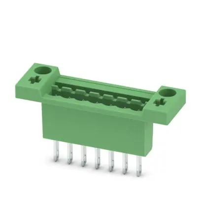 Produktfoto 1 von Phoenix Contact DFK-MSTB Steckbarer Klemmenblock Durchkontaktierte Stiftleiste 7-Kontakte 5mm-Raster Gerade