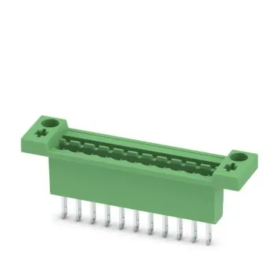 Produktfoto 1 von Phoenix Contact 5/..-G, DFK-MSTB 2 Steckbarer Klemmenblock Durchkontaktierte Stiftleiste 11-Kontakte 5mm-Raster Gerade