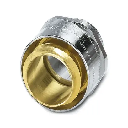 Produktfoto 1 von Phoenix Contact Kabelverschraubung, M32 Messing vernickelt Messing/ 31 mm, IP40