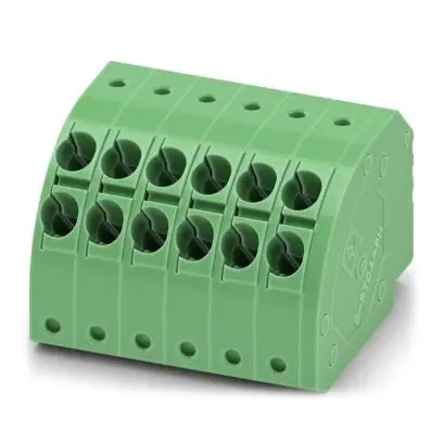 Produktfoto 1 von Phoenix Contact PTDA Leiterplattensteckverbinder, 12-polig / 1-reihig, Raster 3.5 mm