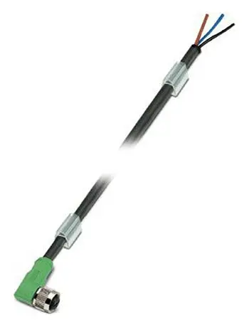 Produktfoto 1 von Phoenix Contact SAC, 3-polig Sensor-Betätigungselementkabel, Gerade 3 / M8 Buchse, Länge 10 m