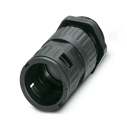Produktfoto 1 von Phoenix Contact Kabelverschraubung, M40 Polyamid 6 Schwarz/ 29 mm, IP66, IP68