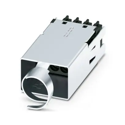 Produktfoto 1 von Phoenix Contact Printklemme, Einsteck-Anschluss, 4-polig / 2-reihig, Raster 2.54 mm Crimpbefestigung