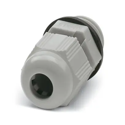 Produktfoto 1 von Phoenix Contact G-INVEN Kabelverschraubung, M12 x 1.5 Polyamid Hellgrau 4 mm/ 7 mm, IP67, IP66