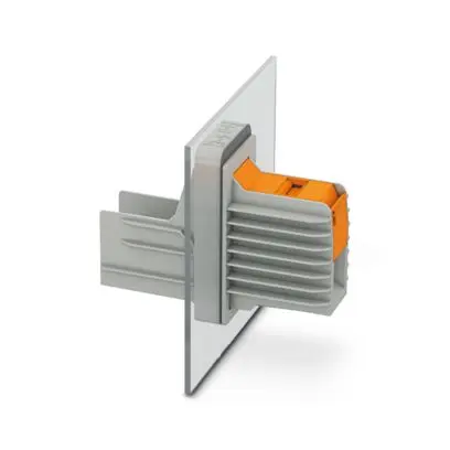 Produktfoto 1 von Phoenix Contact TW Anschlussklemmenstecker für Panel mit Durchkontaktierung 0°, Panel, 12-polig / 1-reihig, Raster 26 mm