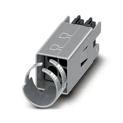 Produktfoto 1 von Phoenix Contact Printklemme, Einsteck-Anschluss, 2-polig / 2-reihig, Raster 2.54 mm Crimpbefestigung