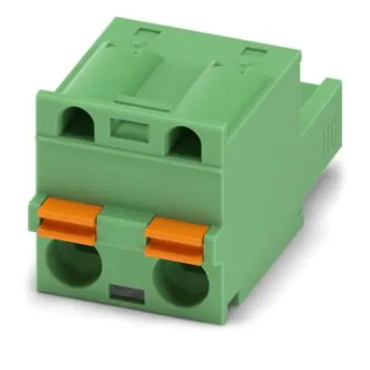 Produktfoto 1 von Phoenix Contact GFKC Steckbarer Klemmenblock Buchse 2-Kontakte 7.62mm-Raster Gerade
