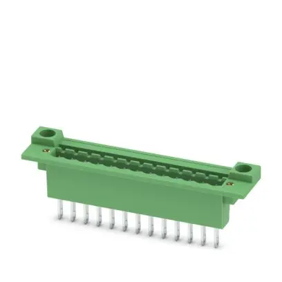 Produktfoto 1 von Phoenix Contact DFK-MSTB Leiterplattensteckverbinder, 13-polig / 1-reihig, Raster 5 mm Raster Mit Gewinde, COMBICON MSTB