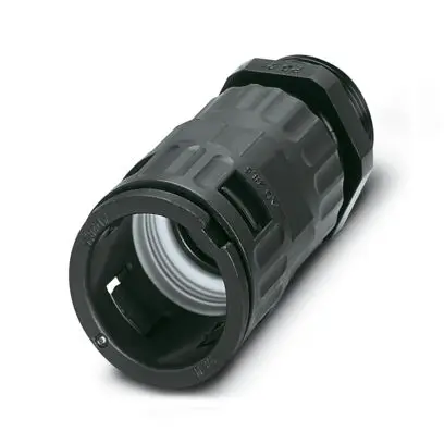Produktfoto 1 von Phoenix Contact Kabelverschraubung, PG21 Polyamid 6 Schwarz/ 23 mm, IP68, IP69K
