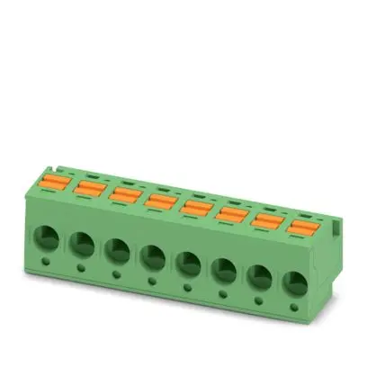 Produktfoto 1 von Phoenix Contact PTS Steckbarer Klemmenblock Buchse 8-Kontakte 5mm-Raster Gerade