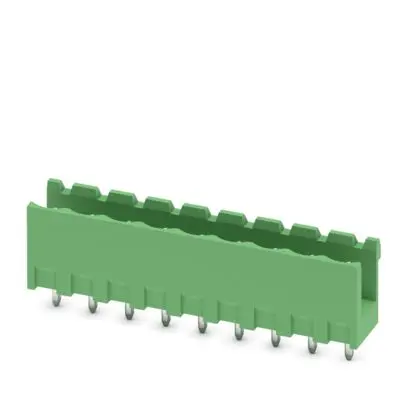 Produktfoto 1 von Phoenix Contact MSTBV Leiterplatten-Stiftleiste Gerade, 9-polig / 1-reihig, Raster 5mm, Ummantelt