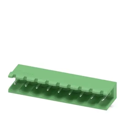 Produktfoto 1 von Phoenix Contact MSTB Leiterplatten-Stiftleiste Gerade, 9-polig / 1-reihig, Raster 5mm, Ummantelt