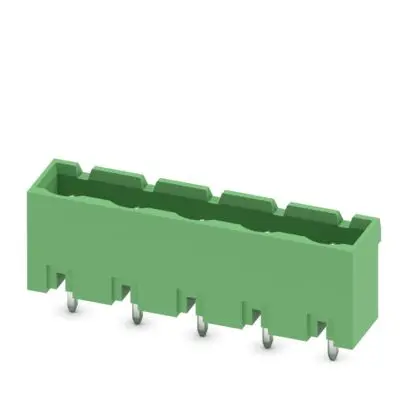 Produktfoto 1 von Phoenix Contact GMSTBVA Leiterplatten-Stiftleiste Gerade, 5-polig / 1-reihig, Raster 7.5mm, Ummantelt