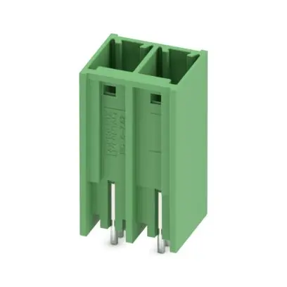 Produktfoto 1 von Phoenix Contact PCV Leiterplatten-Stiftleiste Gerade, 2-polig / 1-reihig, Raster 7.62mm, Ummantelt