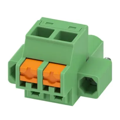 Produktfoto 1 von Phoenix Contact 5/..-STF, FKCOW 2 Steckbarer Klemmenblock Buchse 2-Kontakte 5.08mm-Raster Gerade