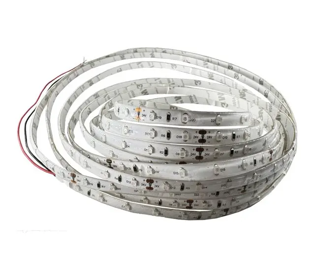 Produktfoto 1 von RS PRO LED-Streifen, Rot, 5000 mm x 8 mm 24 V dc 60LEDs/M, 340 lm/m IP54