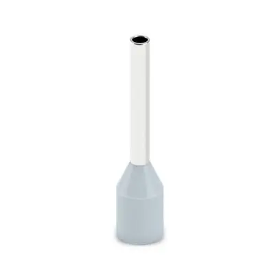 Produktfoto 1 von Phoenix Contact AI-GB Aderendhülse, Stift ø 1.3 mm, Grau, Polypropylen, 10 mm, 16 mm, Isoliert, 18 AWG max.