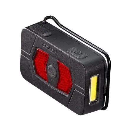 Produktfoto 1 von Coast Wiederaufladbar Stirnlampe LED Schwarz, 200 lm