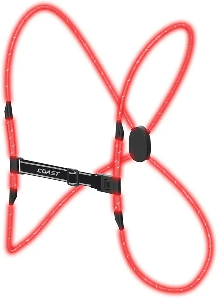 Produktfoto 1 von Coast Brennerzubehör Ultraleichte wiederaufladbare Leuchtweste mit Seil für Hochintensive Arbeit in Dim-Umgebungen