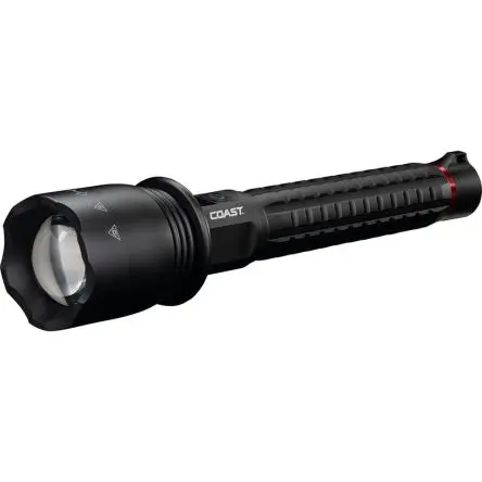 Produktfoto 1 von Coast Wiederaufladbar Taschenlampe LED Schwarz, 8000 lm, 248 mm
