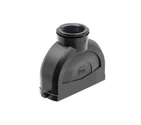 Produktfoto 1 von HARTING Han Eco B Hochleistungs-Steckverbindergehäuse und -abdeckung Einhebel Haube, IP66