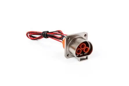 Produktfoto 1 von Amphenol Industrial PL083X Elektrofahrzeug-Steckverbinder 35A, 3-polig, Stecker, 6 mm