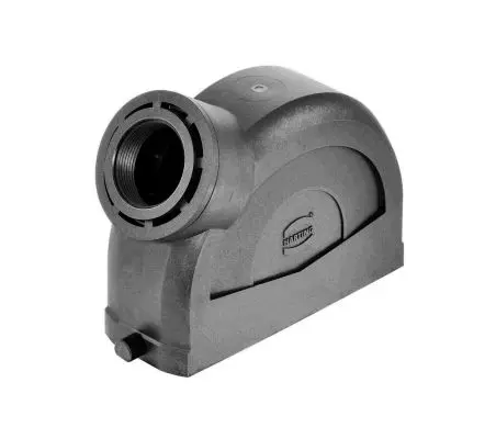 HARTING Han Eco B Hochleistungs-Steckverbindergehäuse und -abdeckung Einhebel Haube, IP66