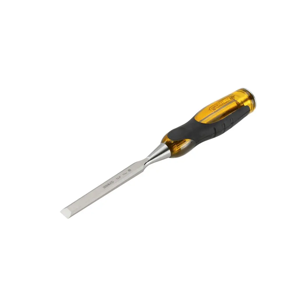 Stanley Holz, 1 Stück, 14 mm, Chrom Stahl Holzmeißel-Set 32 cm