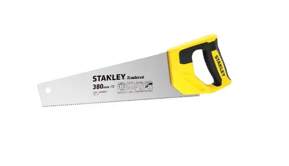 Produktfoto 1 von Stanley 380 mm Klinge Handsäge aus Stahl, 11 Zähne/Zoll