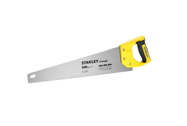 Produktfoto 1 von Stanley 500 mm Klinge Handsäge aus Stahl, 7 Zähne/Zoll