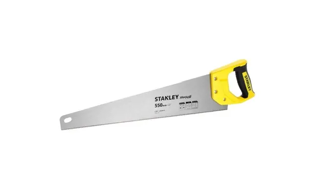 Produktfoto 1 von Stanley 550 mm Klinge Handsäge aus Stahl, 11 Zähne/Zoll