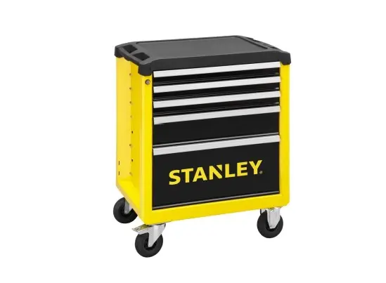 Produktfoto 1 von Stanley Metall Werkzeugschrank, Typ Schrank 5 Schubladen mit Rädern, 42.6 cm x 42.6 cm x 85.9 cm